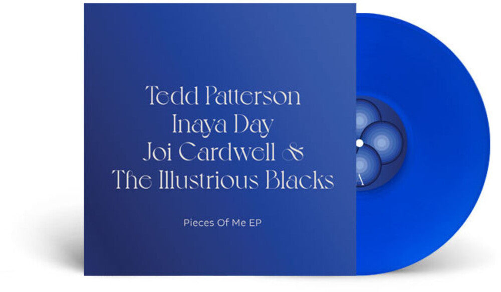 the album cover for Tedd Patterson - Pieces Of Me (Blue) [Colored Vinyl] (Ep)