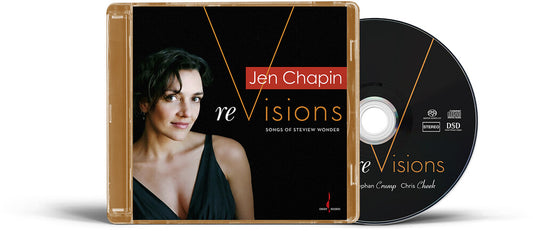 the album cover for Jen Chapin - Revisions: Songs Of Stevie Wonder (Hybr)
