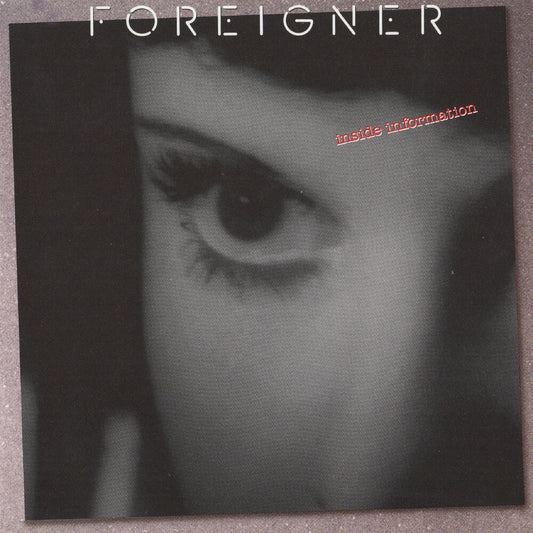 the album cover for Foreigner - Inside Information [Colored Vinyl] (Gate) (Gol) [Limited Edition]