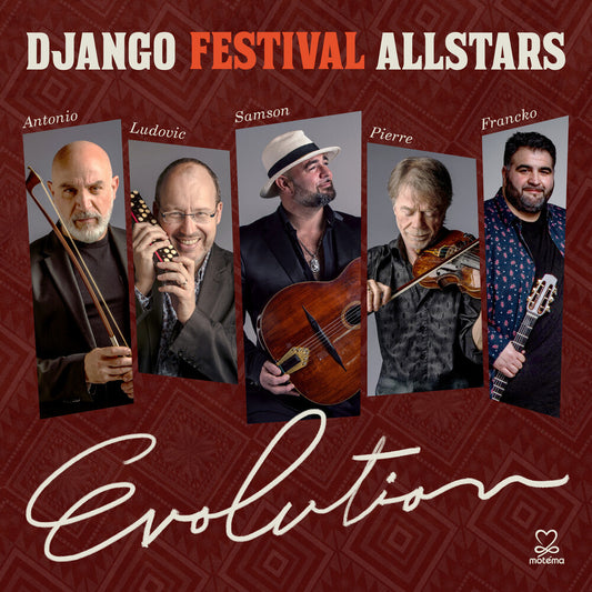 the album cover for Django Festival All Stars - Evolution