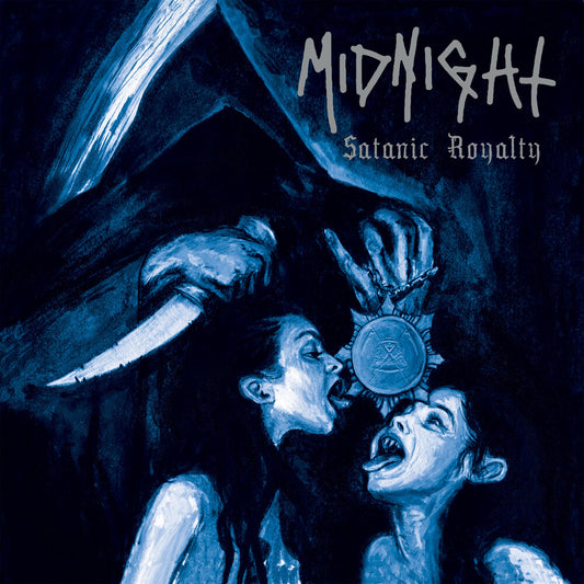 the album cover for Midnight - Satanic Royalty [Colored Vinyl] (Viol)