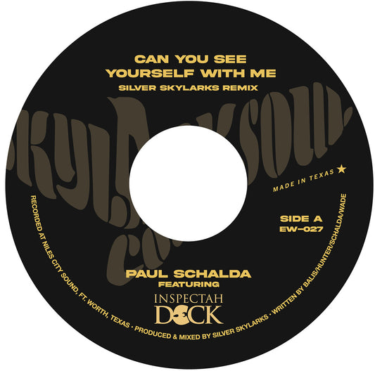 the album cover for Paul Schalda  / Inspectah Deck - Can You See Yourself With Me [Clear Vinyl] (Org)