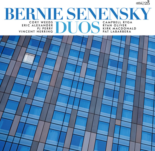 the album cover for Bernie Senensky - Duos