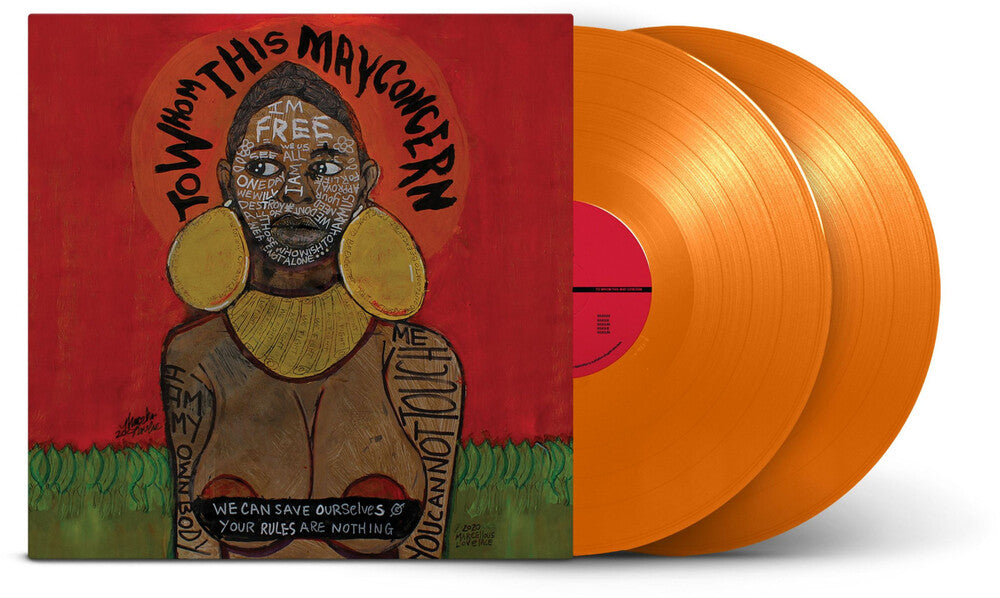 the album cover for Jill Scott - To Whom This May Concern [Translucent Orange]