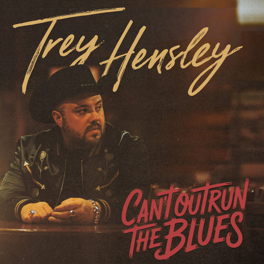 the album cover for Trey Hensley - Can't Outrun The Blues