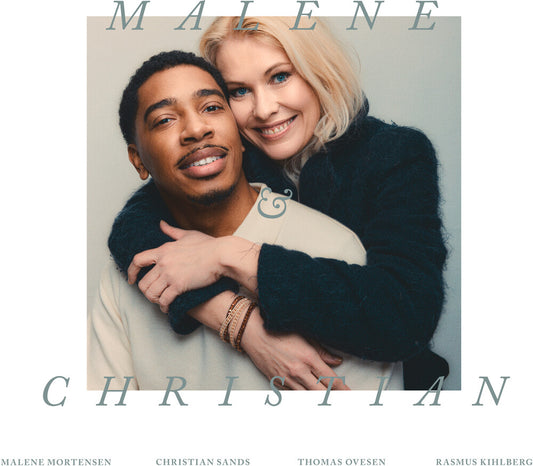 the album cover for Malene Mortensen  / Sands,Christian - Malene & Christian