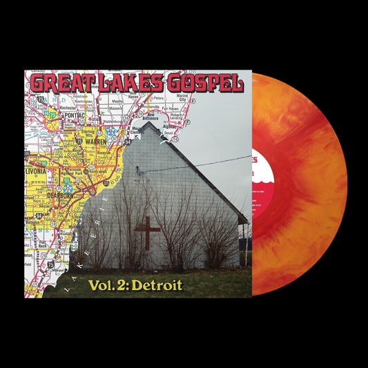 the album cover for Great Lakes Gospel: Detroit / Various (Colv) - Great Lakes Gospel: Detroit / Various [Colored Vinyl]