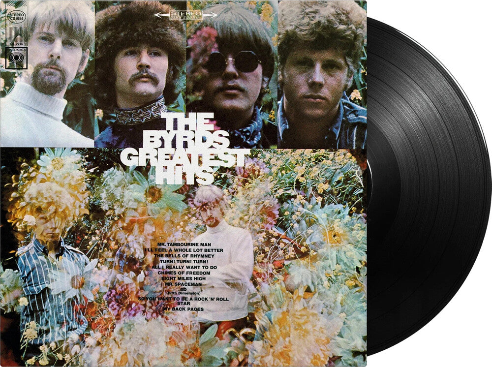the album cover for Byrds - Greatest Hits