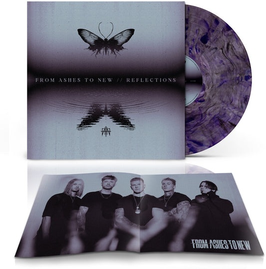 the album cover for From Ashes to New - Reflections [Indie Exclusive Urchin + Poster]