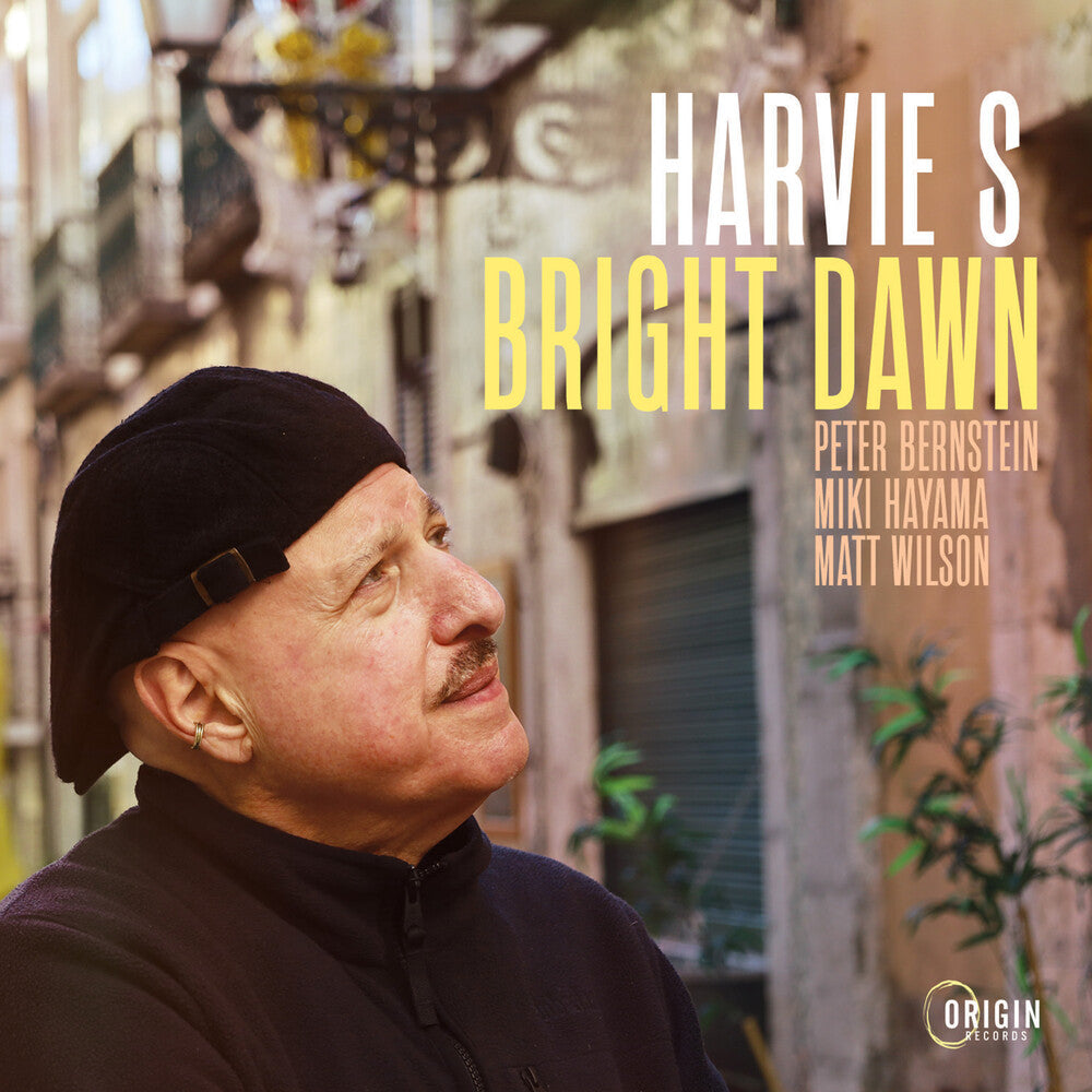 the album cover for Harvie S - Bright Dawn