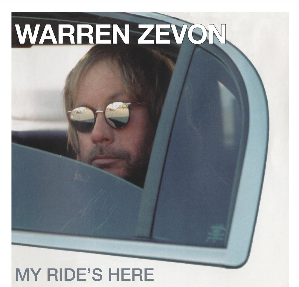 the album cover for Warren Zevon - My Ride's Here [Clear Vinyl] [Limited Edition] (Red)