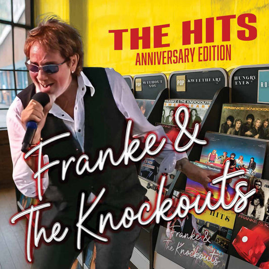 the album cover for Franke & The Knockouts - Hits [Colored Vinyl] (Red) (Aniv)