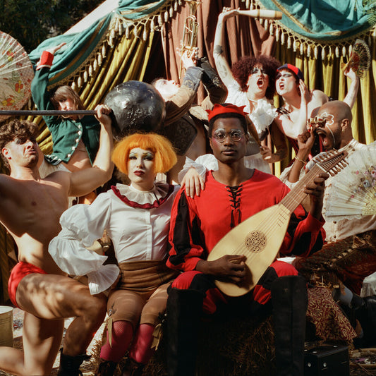 the album cover for Haute & Freddy - Big Disgrace [Red]