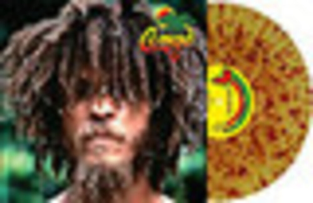 the album cover for The Congos - Congo Ashanti [RSD Essentials Yellow w/Red Splatter]
