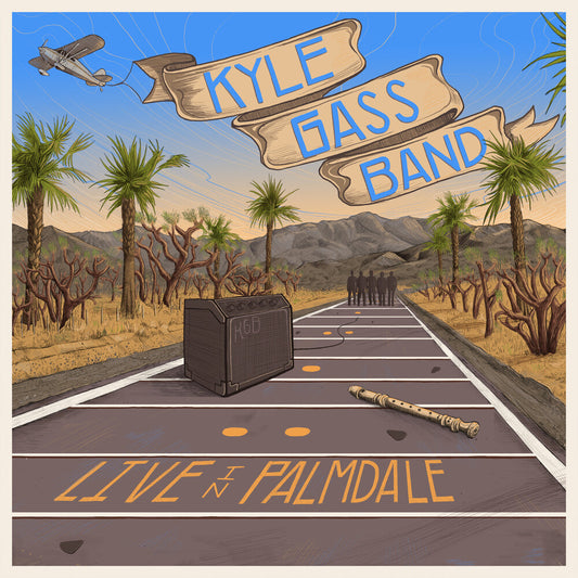 the album cover for Kyle Gass  Band - Live In Palmdale