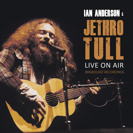 the album cover for Ian Anderson  / Jethro Tull - Live On Air [Colored Vinyl] (Wht)