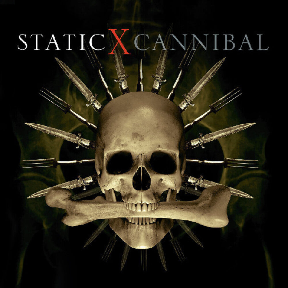 the album cover for Static X - Cannibal (Bonus Track) [Colored Vinyl] (Gate) (Exp) (Spla)