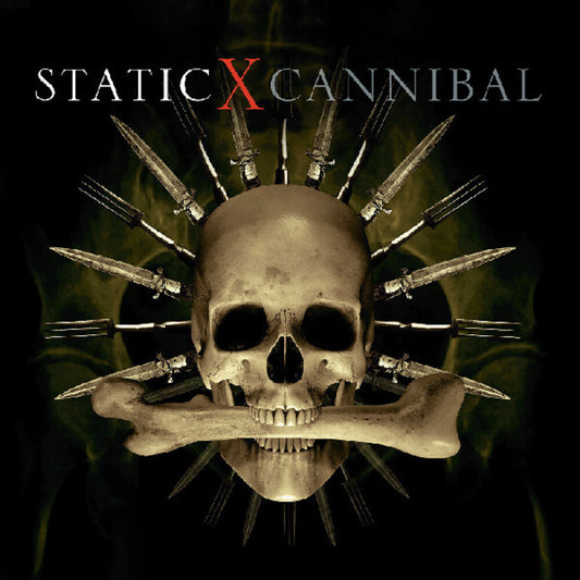 the album cover for Static X - Cannibal (Bonus Track) [Colored Vinyl] (Gate) (Exp) (Spla)
