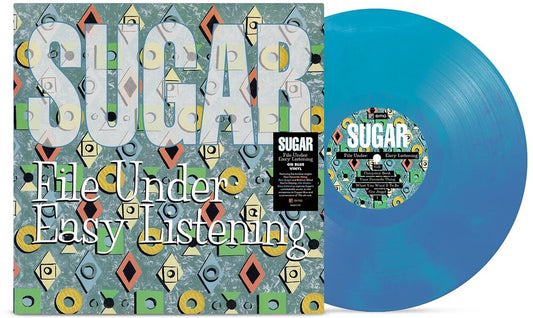 the album cover for Sugar - File Under: Easy Listening (Blue) [Colored Vinyl]