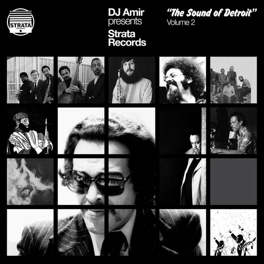 the album cover for Dj Amir - Dj Amir Presents Strata Records: Sound Of Detroit