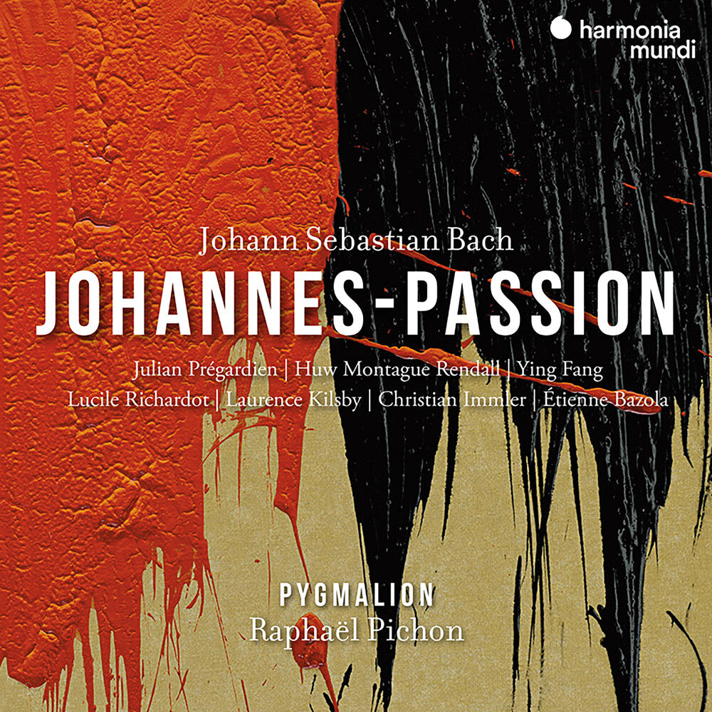 the album cover for Ensemble Pygmalion / Raphael Pichon - Bach: Johannes-Passion, Bwv 245