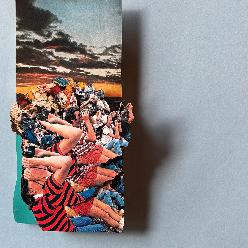 the album cover for Paula Kelley - Blinking As The Starlight Burns Out - Orange (Org)