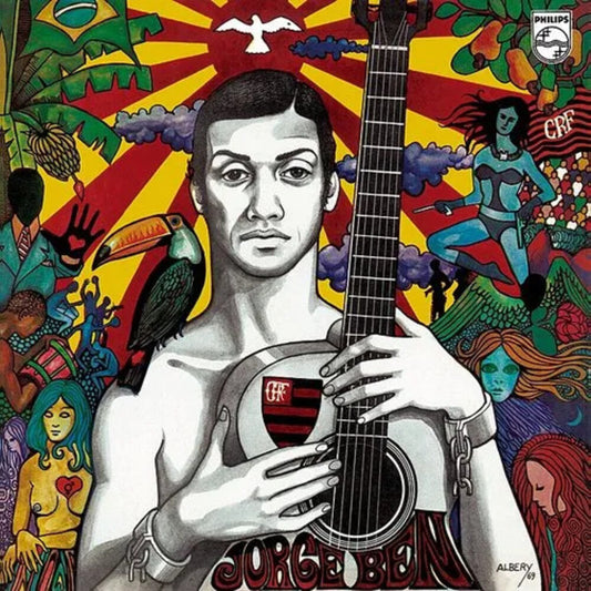 the album cover for Jorge Ben - Jorge Ben (Uk)