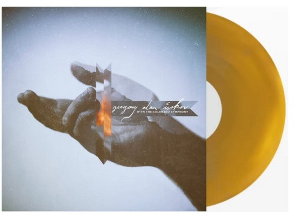 the album cover for Gregory Alan Isakov - Gregory Alan Isakov With The Colorado Symphony [Amber]