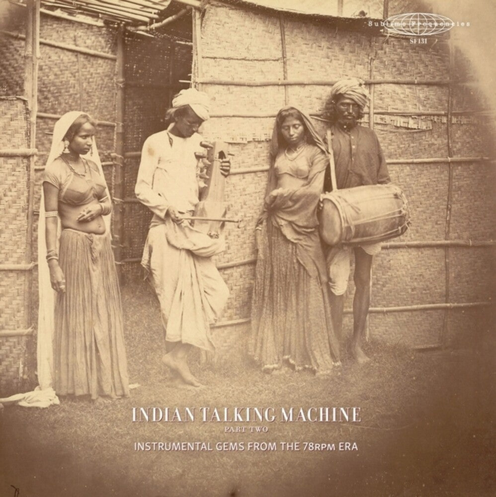the album cover for Indian Talking Machine Part 2: Instrumental / Var - Indian Talking Machine Part 2: Instrumental / Var