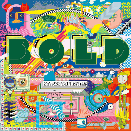 the album cover for Bold - Dark Pattern