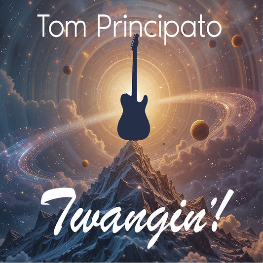 the album cover for Tom Principato - Twangin'!
