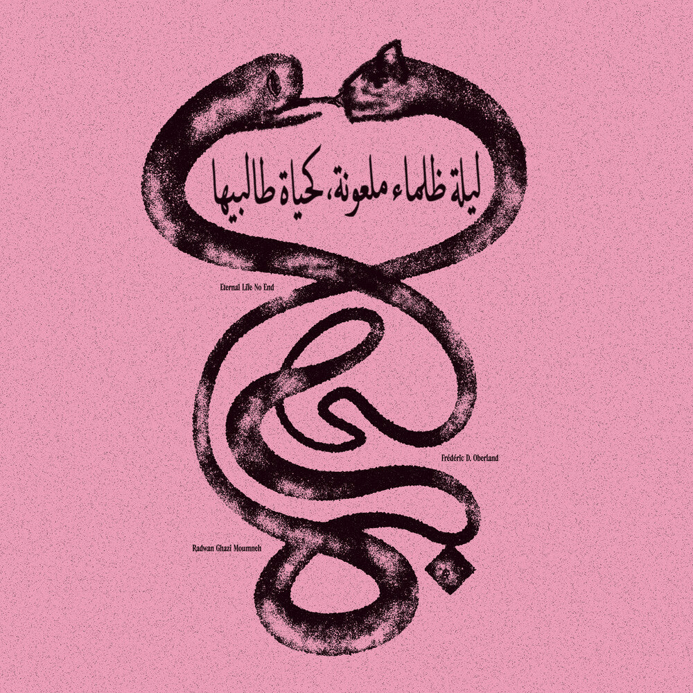 the album cover for Radwan Moumneh  Ghazi / Oberland,Federic D. - Eternal Life No End