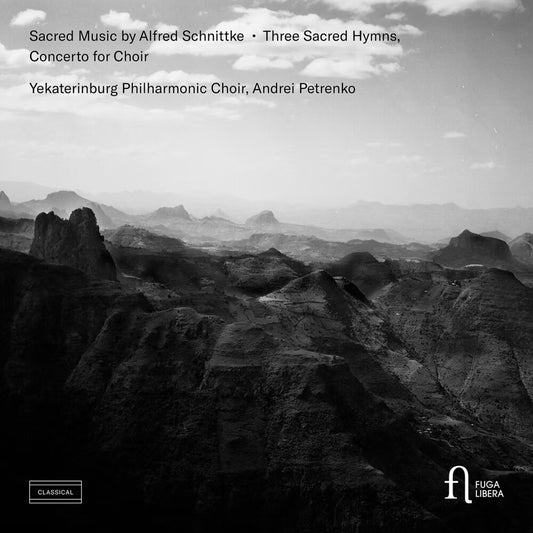 the album cover for Yekaterinburg Philharmonic Choir - Sacred Music By Alfred Schnittke - Three Sacred Hy