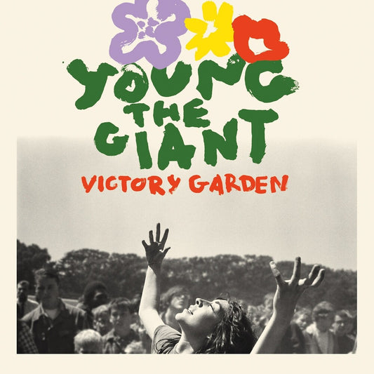 the album cover for Young The Giant - Victory Garden