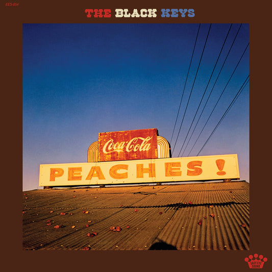 the album cover for The Black Keys - Peaches!
