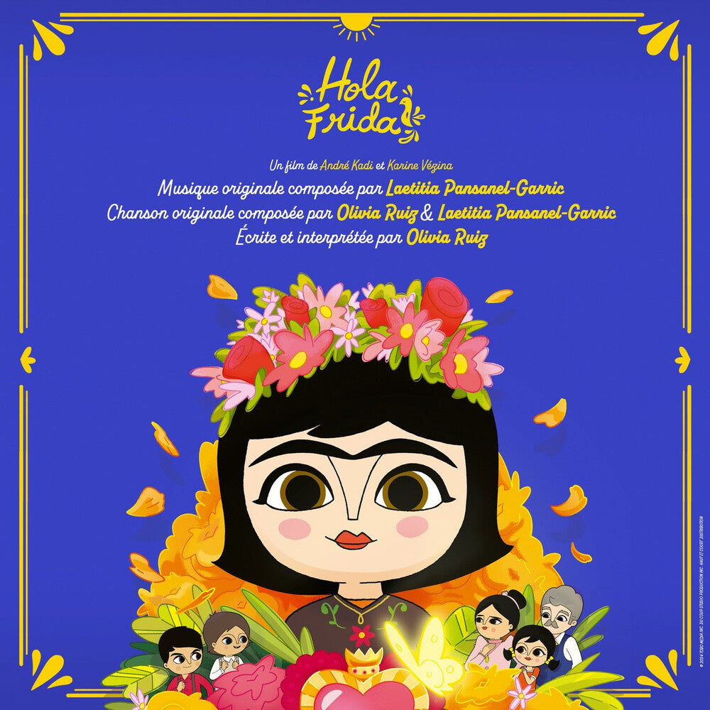 the album cover for Hola Frida - O.S.T. - Hola Frida - O.S.T.