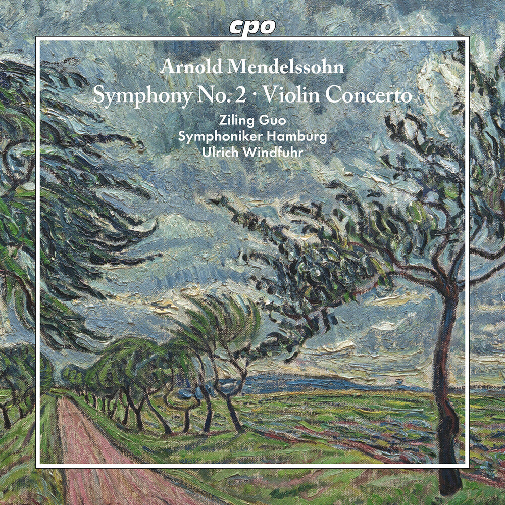 the album cover for Ziling Guo - Sym No. 2 & Violin Con