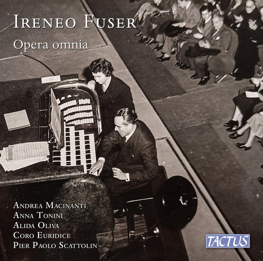 the album cover for Andrea Macinanti - Fuser: Opera Omnia