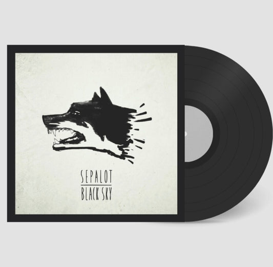 the album cover for Sepalot - Black Sky