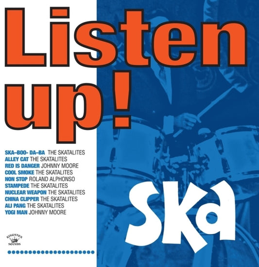 the album cover for Listen Up - Ska / Various - Listen Up - Ska / Various
