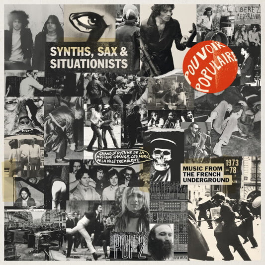 the album cover for Synths & Sax & Situationists / Var - Synths & Sax & Situationists / Var