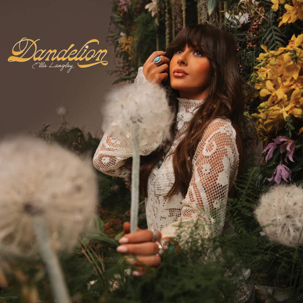 the album cover for Ella Langley - Dandelion [Puffball White]