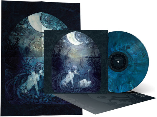 the album cover for Alcest - Ecailles De Lune (Blk) (Blue) [Colored Vinyl] [Limited Edition] (Ofgv)