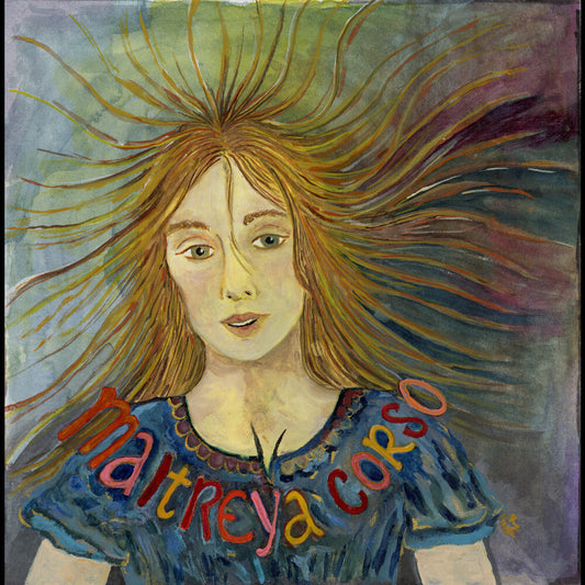 the album cover for Maya Hawke - Maitreya Corso