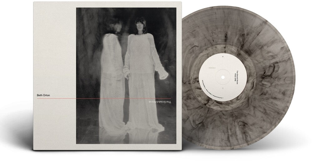 the album cover for Beth Orton - Ground Above [Indie Exclusive Cigarette Curls Smokey/Translucent Marbled]
