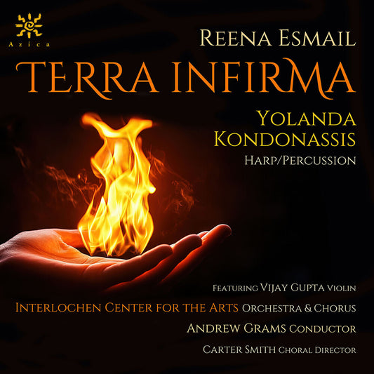 the album cover for Yolanda Kondonassis - Terra Infirma