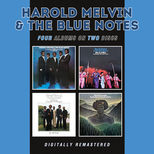 the album cover for Harold Melvin  & The Blue Notes - I Miss You / Black & Blue / To Be True / Wake Up