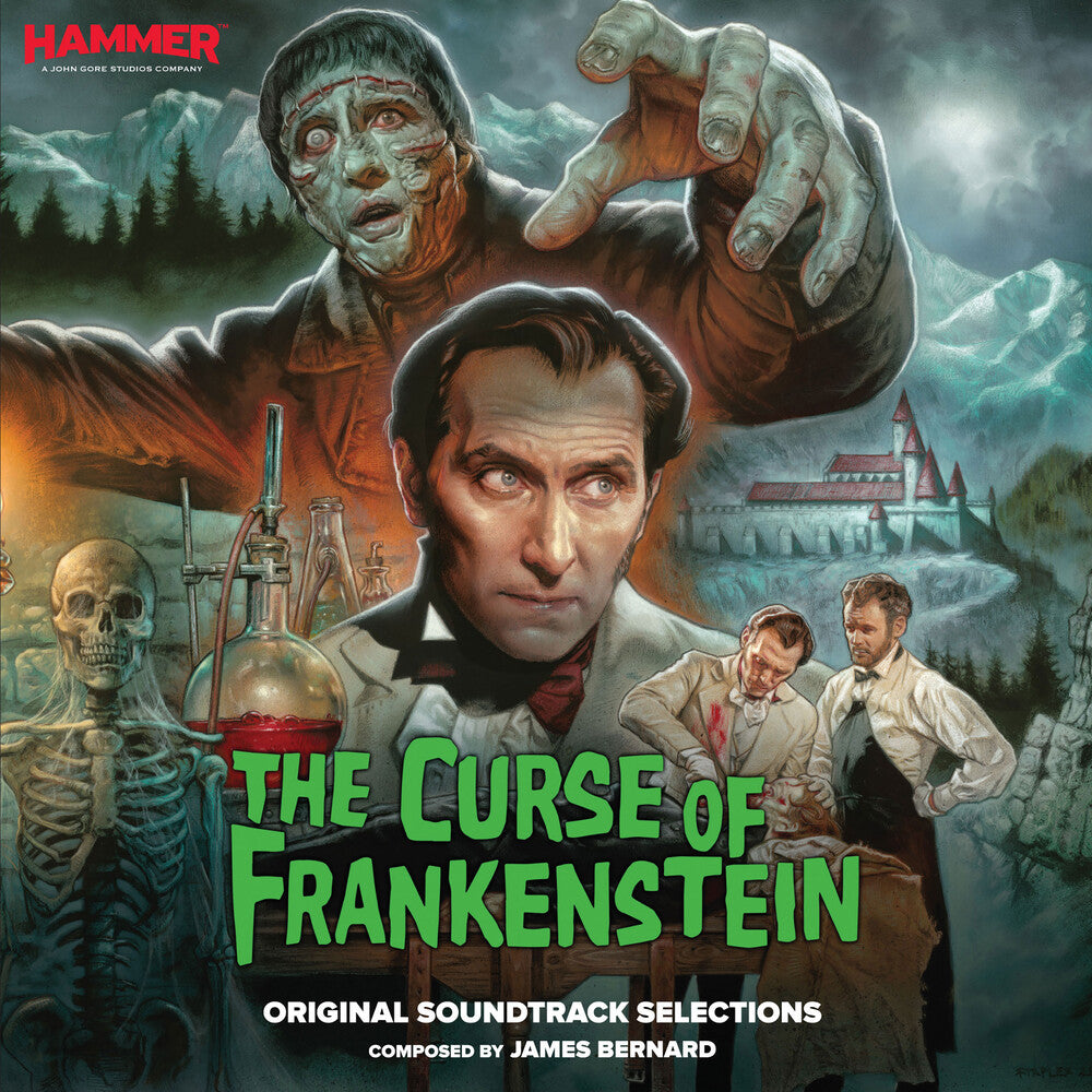 the album cover for Curse Of Frankenstein: Hammer Horror - O.S.T. (Uk) - Curse Of Frankenstein: Hammer Horror - O.S.T. (Uk)