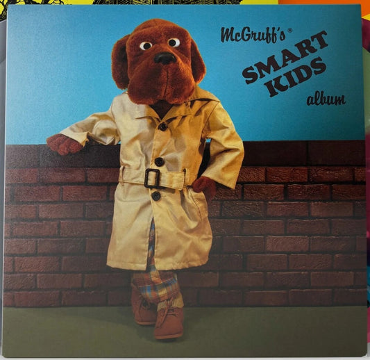 the album cover for Mcgruff (Blk) (Colv) (Dlx) (Gate) (Ltd) (Wht) - Mcgruff Smart Kids Album - Black & White Vinyl