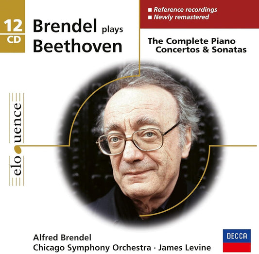 the album cover for Alfred Brendel - Brendel Plays Beethoven (Box)